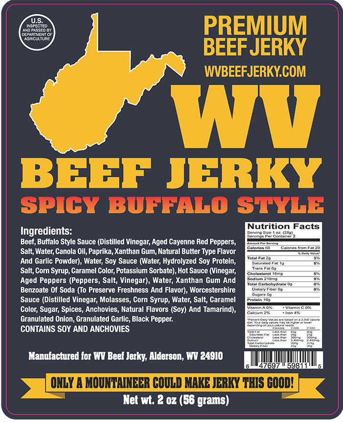 WV Beef Jerky West Virginia Beef Jerky